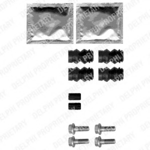 Set accesorii, placute frana LX0358 DELPHI - Componente/ accesorii frana Set accesorii, placute frana LX0358 DELPHI - Componente/ accesorii frana