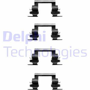 Set accesorii, placute frana LX0364 DELPHI - Componente/ accesorii frana Set accesorii, placute frana LX0364 DELPHI - Componente/ accesorii frana