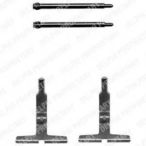Set accesorii, placute frana LX0382 DELPHI - Componente/ accesorii frana Set accesorii, placute frana LX0382 DELPHI - Componente/ accesorii frana