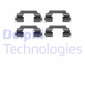 Set accesorii, placute frana LX0425 DELPHI - Componente/ accesorii frana Set accesorii, placute frana LX0425 DELPHI - Componente/ accesorii frana