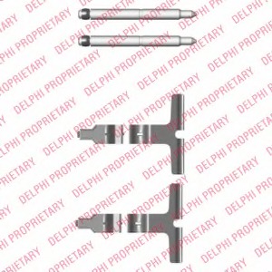 Set accesorii, placute frana LX0427 DELPHI - Componente/ accesorii frana Set accesorii, placute frana LX0427 DELPHI - Componente/ accesorii frana