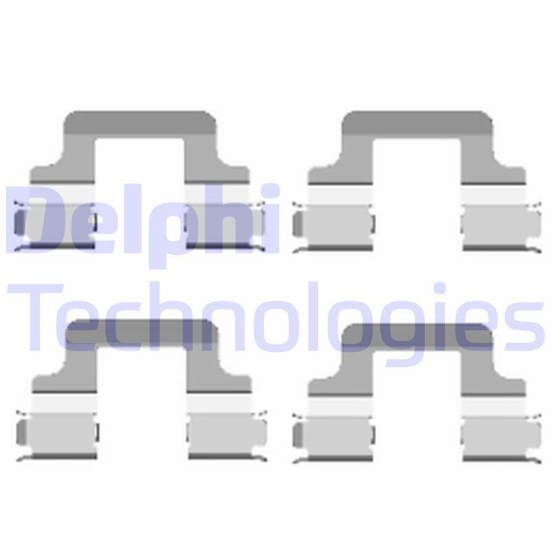 Set accesorii, placute frana LX0437 DELPHI - Componente/ accesorii frana Set accesorii, placute frana LX0437 DELPHI - Componente/ accesorii frana
