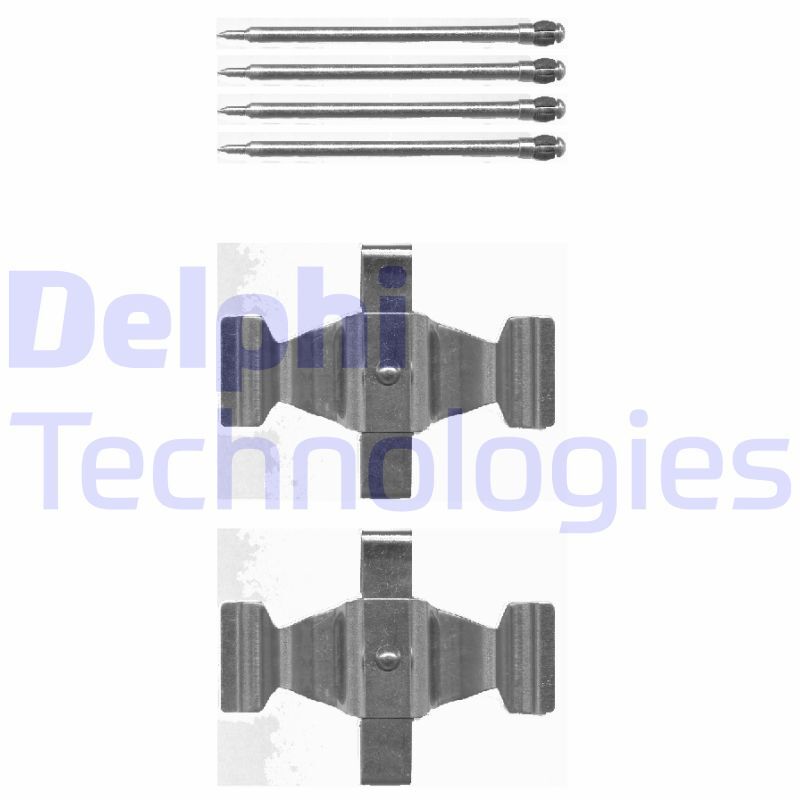 Set accesorii, placute frana LX0464 DELPHI - Componente/ accesorii frana Set accesorii, placute frana LX0464 DELPHI - Componente/ accesorii frana