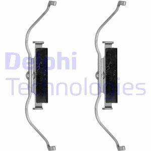 Set accesorii, placute frana LX0490 DELPHI - Componente/ accesorii frana Set accesorii, placute frana LX0490 DELPHI - Componente/ accesorii frana