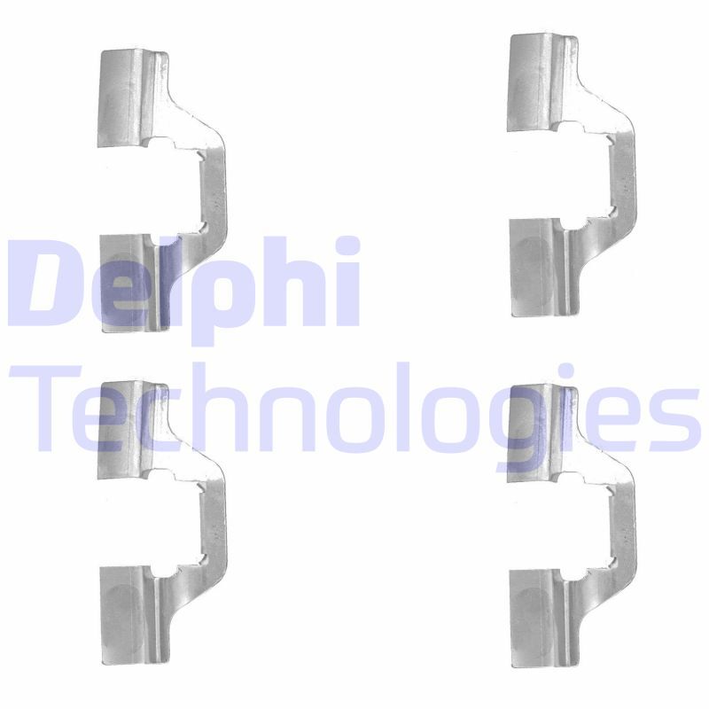 Set accesorii, placute frana LX0492 DELPHI - Componente/ accesorii frana Set accesorii, placute frana LX0492 DELPHI - Componente/ accesorii frana