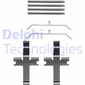 Set accesorii, placute frana LX0495 DELPHI - Componente/ accesorii frana Set accesorii, placute frana LX0495 DELPHI - Componente/ accesorii frana