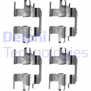 Set accesorii, placute frana LX0496 DELPHI - Componente/ accesorii frana Set accesorii, placute frana LX0496 DELPHI - Componente/ accesorii frana