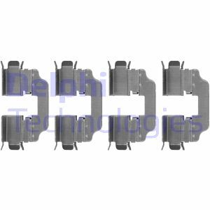 Set accesorii, placute frana LX0537 DELPHI - Componente/ accesorii frana Set accesorii, placute frana LX0537 DELPHI - Componente/ accesorii frana