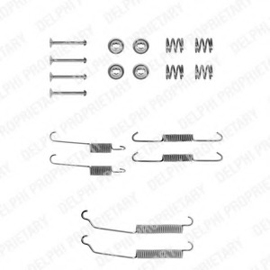 Set accesorii, sabot de frana LY1129 DELPHI - Frana tambur Set accesorii, sabot de frana LY1129 DELPHI - Frana tambur