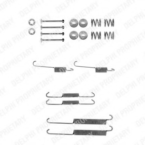 Set accesorii, sabot de frana LY1229 DELPHI - Frana tambur Set accesorii, sabot de frana LY1229 DELPHI - Frana tambur
