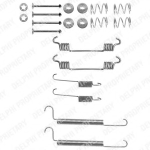 Set accesorii, sabot de frana LY1241 DELPHI - Frana tambur Set accesorii, sabot de frana LY1241 DELPHI - Frana tambur