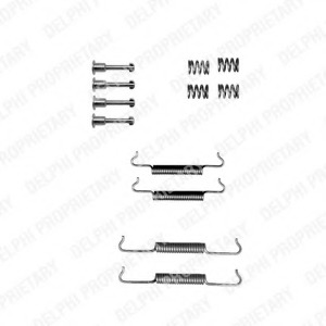 set accesorii, saboti frana parcare LY1273 DELPHI - Frana tambur set accesorii, saboti frana parcare LY1273 DELPHI - Frana tambur