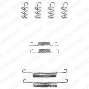 set accesorii, saboti frana parcare LY1324 DELPHI - Frana tambur set accesorii, saboti frana parcare LY1324 DELPHI - Frana tambur