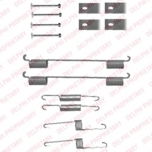 Set accesorii, sabot de frana LY1339 DELPHI - Frana tambur Set accesorii, sabot de frana LY1339 DELPHI - Frana tambur
