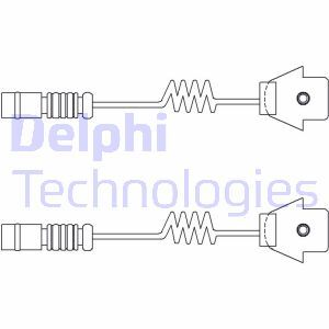 Set contacte avertizare, uzura placuta frana LZ0111 DELPHI - Indicator de uzura placute frana Set contacte avertizare, uzura placuta frana LZ0111 DELPHI - Indicator de uzura placute frana