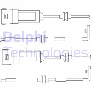 Set contacte avertizare, uzura placuta frana LZ0145 DELPHI - Indicator de uzura placute frana Set contacte avertizare, uzura placuta frana LZ0145 DELPHI - Indicator de uzura placute frana