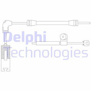 Set contacte avertizare, uzura placuta frana LZ0150 DELPHI - Indicator de uzura placute frana Set contacte avertizare, uzura placuta frana LZ0150 DELPHI - Indicator de uzura placute frana