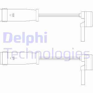 Set contacte avertizare, uzura placuta frana LZ0153 DELPHI - Indicator de uzura placute frana Set contacte avertizare, uzura placuta frana LZ0153 DELPHI - Indicator de uzura placute frana