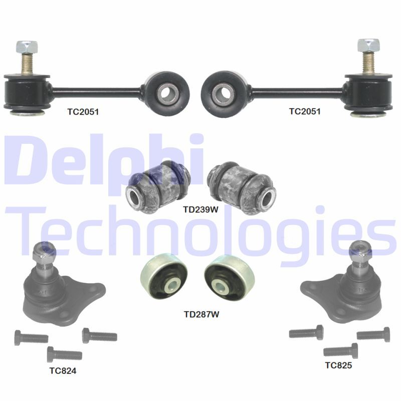 Set reparatie, bara stabilizatoare TC1970KIT DELPHI - Directie / bucsi, rulmenti Set reparatie, bara stabilizatoare TC1970KIT DELPHI - Directie / bucsi, rulmenti