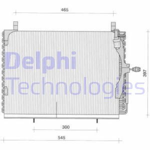 Condensator, climatizare TSP0225039 DELPHI - Radiator clima Condensator, climatizare TSP0225039 DELPHI - Radiator clima