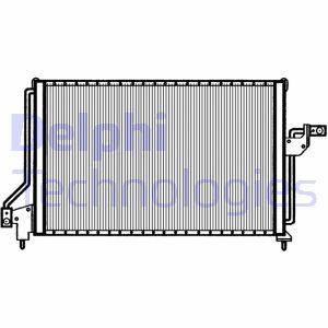 Condensator, climatizare TSP0225047 DELPHI - Radiator clima Condensator, climatizare TSP0225047 DELPHI - Radiator clima