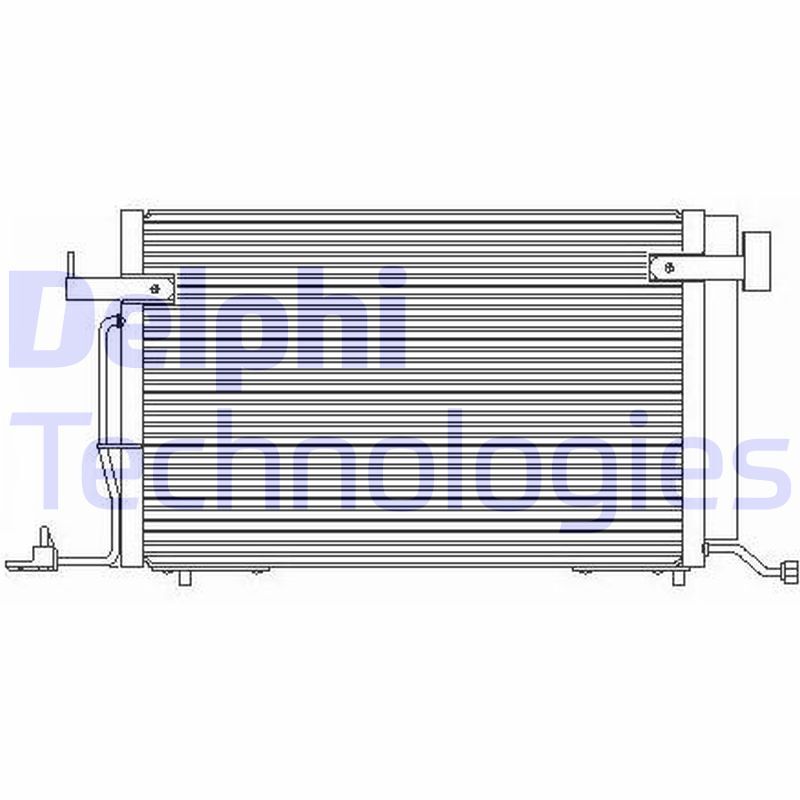 Condensator, climatizare TSP0225176 DELPHI - Radiator clima Condensator, climatizare TSP0225176 DELPHI - Radiator clima
