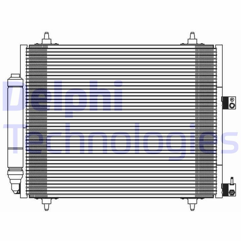 Condensator, climatizare TSP0225595 DELPHI - Radiator clima Condensator, climatizare TSP0225595 DELPHI - Radiator clima