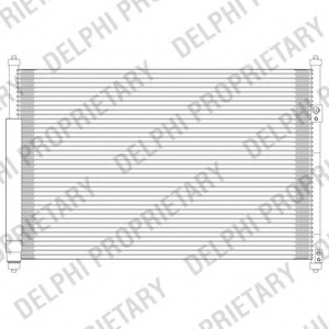Condensator, climatizare TSP0225623 DELPHI - Radiator clima
