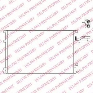 Condensator, climatizare TSP0225659 DELPHI - Radiator clima