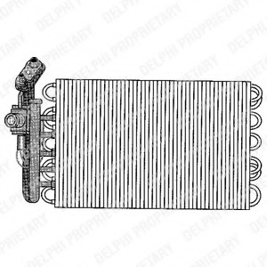 evaporator,aer conditionat TSP0525035 DELPHI - Vaporizator evaporator,aer conditionat TSP0525035 DELPHI - Vaporizator
