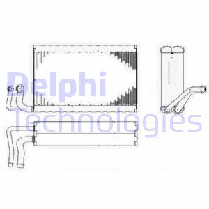 evaporator,aer conditionat TSP0525182 DELPHI - Vaporizator evaporator,aer conditionat TSP0525182 DELPHI - Vaporizator