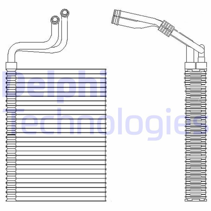 evaporator,aer conditionat TSP0525197 DELPHI - Vaporizator evaporator,aer conditionat TSP0525197 DELPHI - Vaporizator