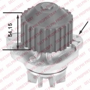 pompa apa WP2502 DELPHI - Pompa apa/ garnitura