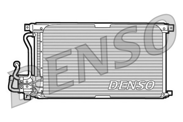 Condensator, climatizare DCN10011 DENSO - Radiator clima
