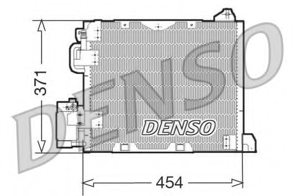 Condensator, climatizare DCN20006 DENSO - Radiator clima Condensator, climatizare DCN20006 DENSO - Radiator clima
