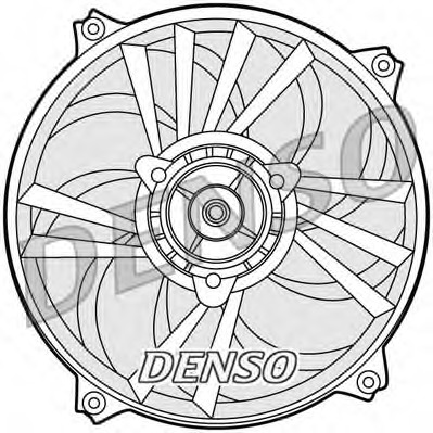 Ventilator, radiator DER21013 DENSO - Gmv (electroventilator ) Ventilator, radiator DER21013 DENSO - Gmv (electroventilator )