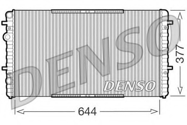 Radiator, racire motor DRM26005 DENSO - Radiator apa/piese Radiator, racire motor DRM26005 DENSO - Radiator apa/piese