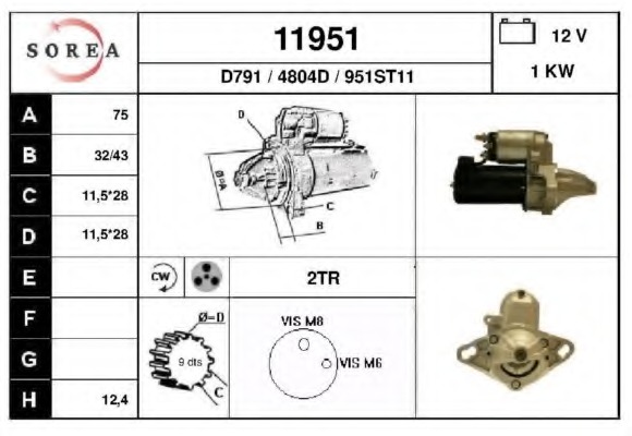 starter 11951 EAI - Sistem pornire