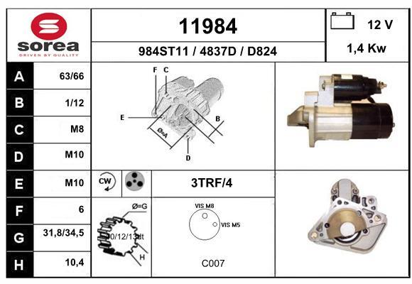 starter 11984 EAI - Sistem pornire