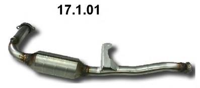 Catalizator 17.1.01 EBERSPÄCHER - Catalizator Catalizator 17.1.01 EBERSPÄCHER - Catalizator
