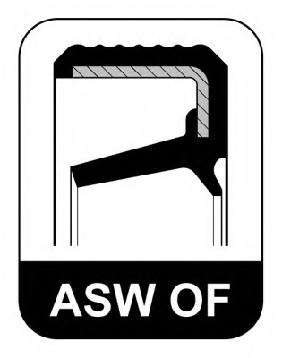 Simering, arbore cotit / inel de etansare 007.750 ELRING - Arbore cotit, angrenare