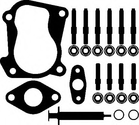 Set montaj, turbocompresor 196.620 ELRING - Turbocompressor Set montaj, turbocompresor 196.620 ELRING - Turbocompressor