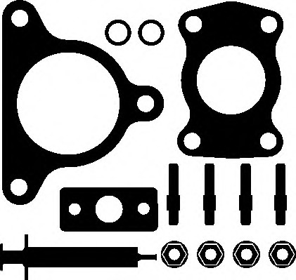 Set montaj, turbocompresor 714.610 ELRING - Compresor Set montaj, turbocompresor 714.610 ELRING - Compresor