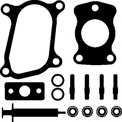 Set montaj, turbocompresor 714.620 ELRING - Compresor Set montaj, turbocompresor 714.620 ELRING - Compresor