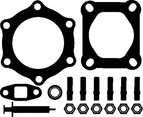 Set montaj, turbocompresor 716.130 ELRING - Turbocompressor Set montaj, turbocompresor 716.130 ELRING - Turbocompressor