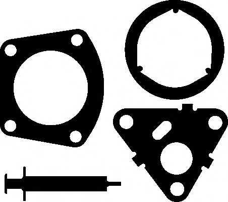 Set montaj, turbocompresor 716.270 ELRING - Admisie aer motor
