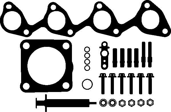 Set montaj, turbocompresor 733.870 ELRING - Turbocompressor Set montaj, turbocompresor 733.870 ELRING - Turbocompressor