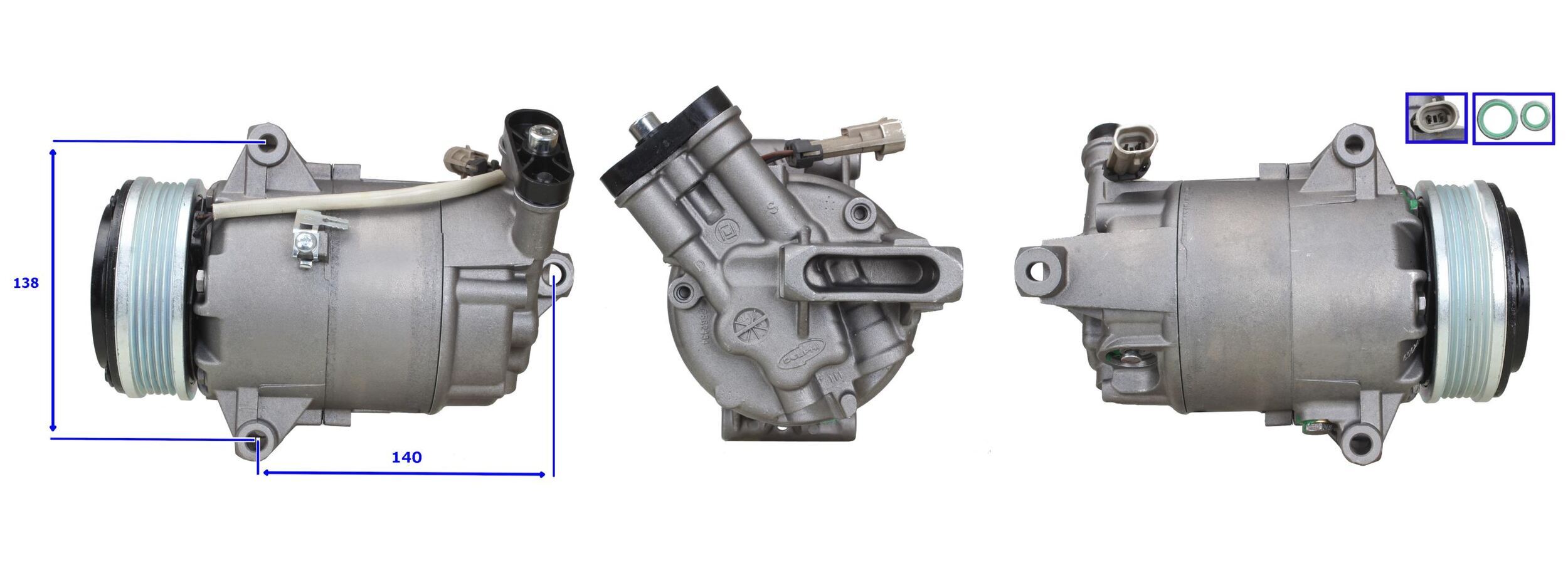 Compresor, climatizare 51-0247 ELSTOCK - Compresor/piese Compresor, climatizare 51-0247 ELSTOCK - Compresor/piese