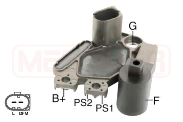 Regulator, alternator 215845 ERA - Regulator tensiune Regulator, alternator 215845 ERA - Regulator tensiune