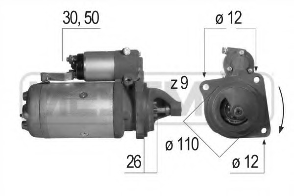 starter 220267 ERA - Demaror / electromotor